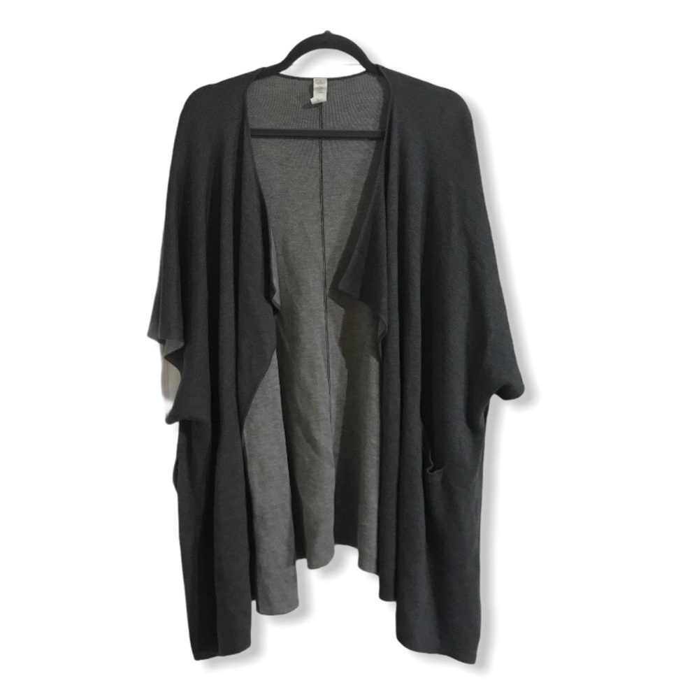 Lululemon After Asana Wrap Heathered Dark Carbon